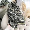 Women  National Style Scarf Luxury Autumn Winter Warm Shawls Jacquard Scarve Pashmina Mujer Femme Foulard Bufanda