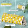 Warm Hanging Tunnel Nest Thickened Hamster Hammock Pet Cage Nest  for Guinea Pig Mice