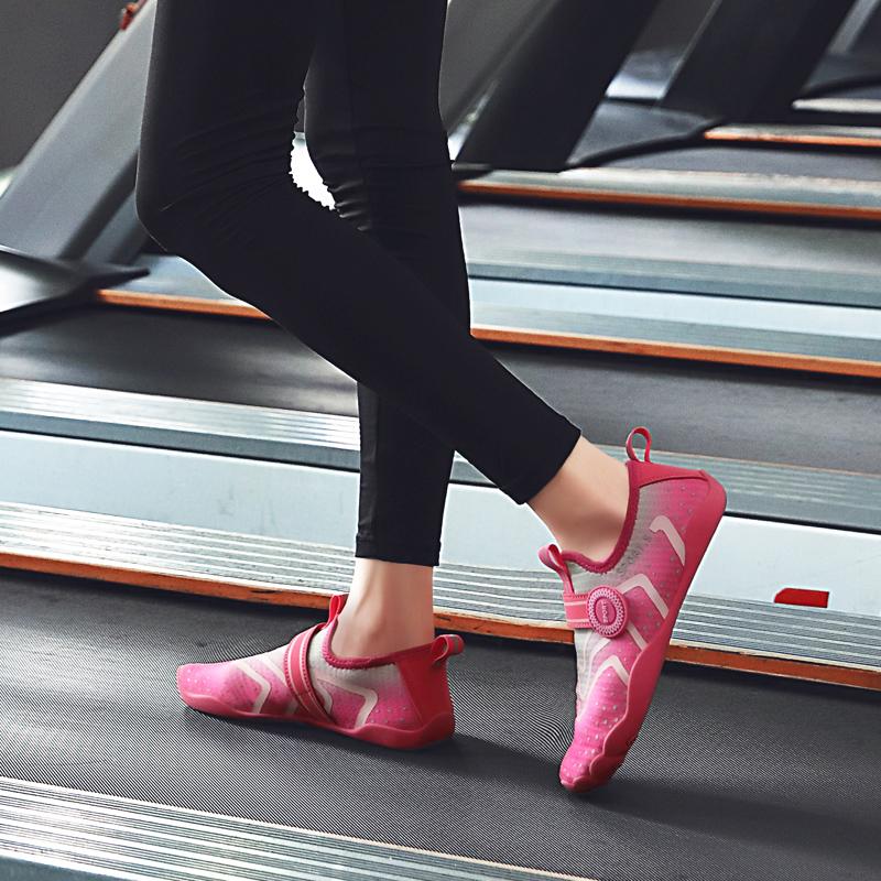 Indoor fitness shoes yoga ******** rope treadmill shoes soft sole squat shock absorption training sneakers