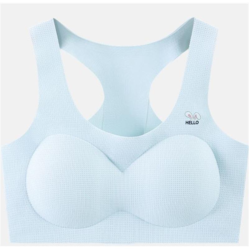 Teen Girls Seamless Wirefree Bra Thin Strap Backless Vest Style