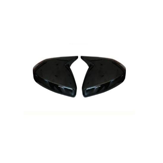 

Для Peugeot 208 Batman Bat Mirror Cover Piano Black 2021