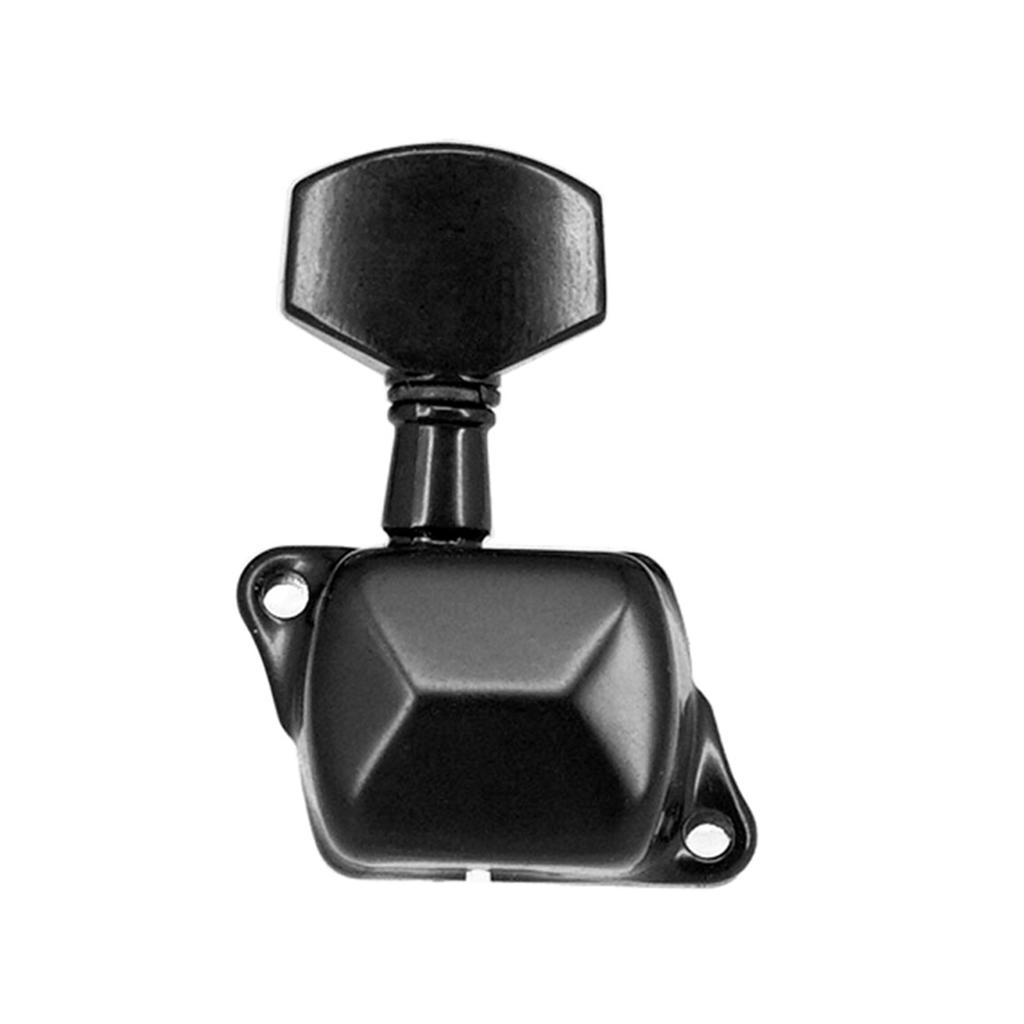 6 Pieces Guitar String Tuning Pegs Semi Closed Tuning Machine Machine Heads Tuners for Electric Guitar Acoustic