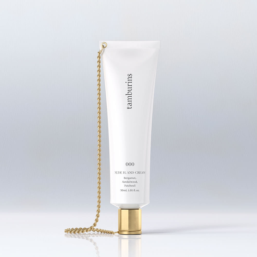 

[Tamburins] Official Chain Hand Cream 30ml - [K-BEAUTY] Luxury Perfume Scent & Iconic Aesthetic Design 01. 000 [⭐SIGNATURE]: Sandalwood