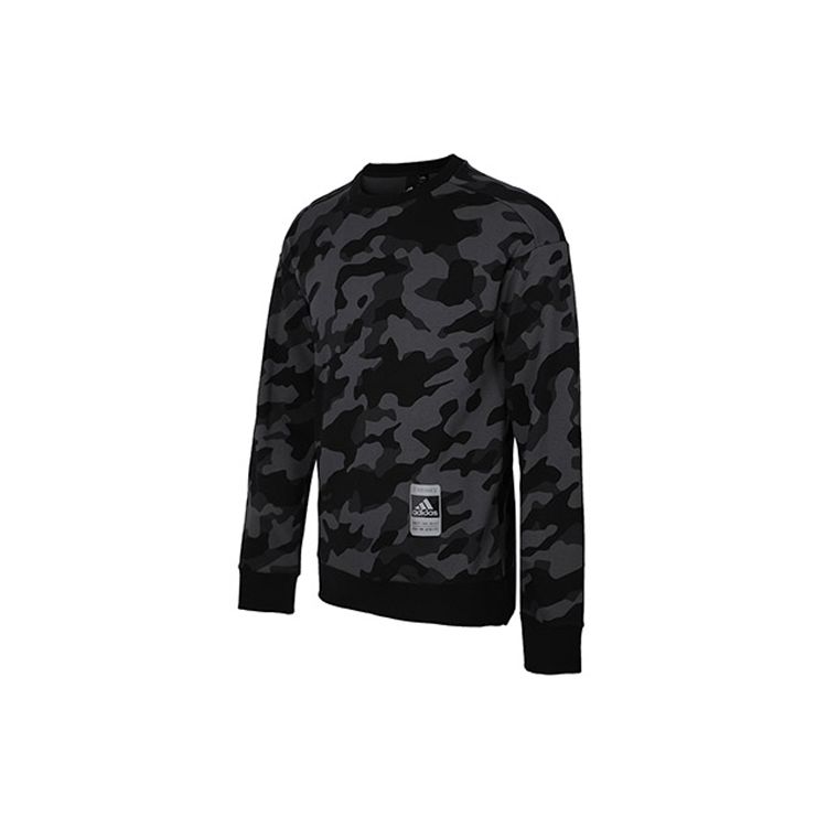 Adidas U2 Gfx Camo Sweatshirt Men Tops Black-Camo FJ0168