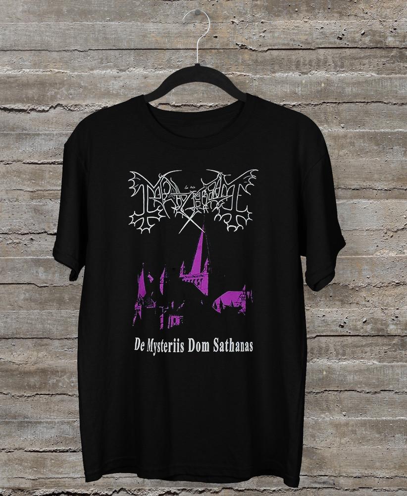 

MAYHEM band album Tshirt black Unisex Tee All sizes S5XL XA117 Unisex T-Shirt L