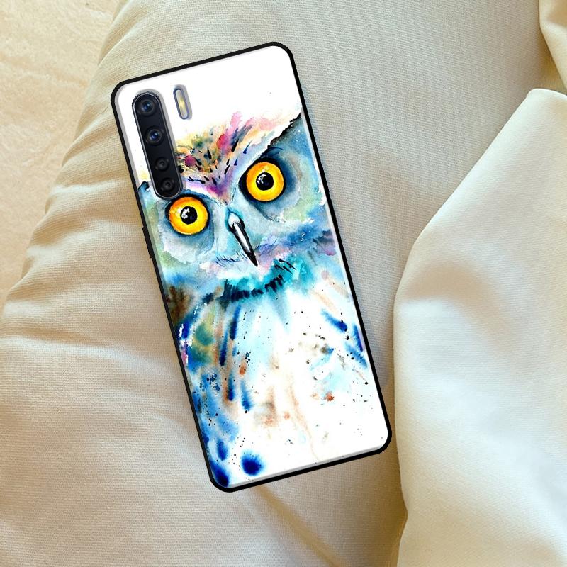 

Акварельная сова Животное Чехол Для Oppo A6 A5 Pro A15 A57 A17 A54 A74 A94 A76 A16 A96 A40 A60 A80 A18 A38 A58 A78 A98 OPPO A94 5G