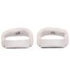 Puma Womens Leadcat Feather Slide 'White' (women's sizes) White / Metallic Silver Slide Slippers 383758 01