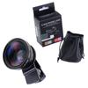 2In1 Fisheye Phone Lens 0.45X Wide Angle Zoom Fish Eye Macro Lenses Camera Kits