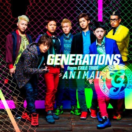 

CD GENERATIONS FROM EXILE TRIBE - Animal RZCD59285PROMO RHYTHM ZONE Japan Obi Japanese Pop/Rock Used