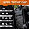Car Seat Organizer Multifunctional Adjustable Tactical Seat Back Mesh Organizer Tactical Molle Panel Car Interior Accessories