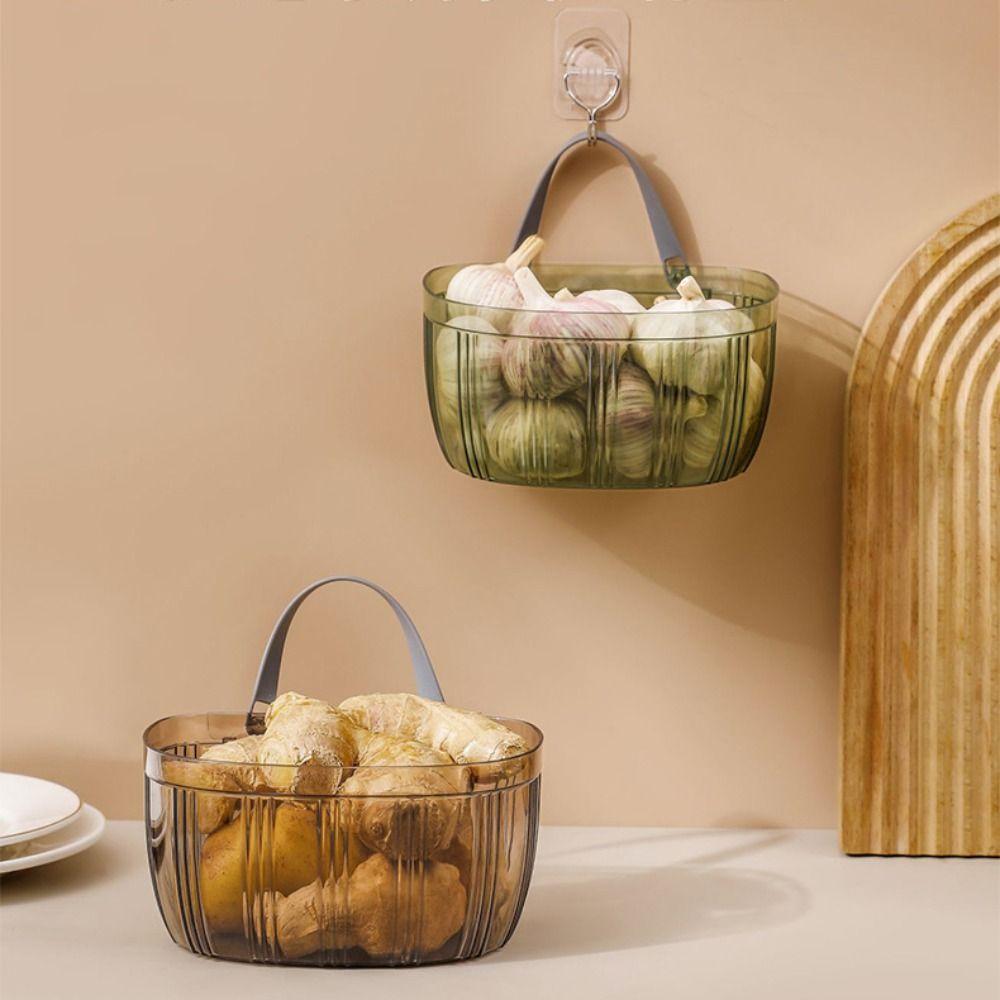 Kreativní úložný regál nástěnný odpadkový koš multifunkční úložný box kuchyň