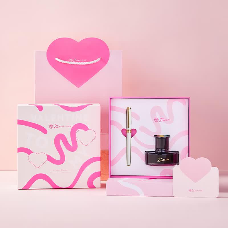 Picasso PIMIO T719 Heart to Heart Fountain Pen Gift Set