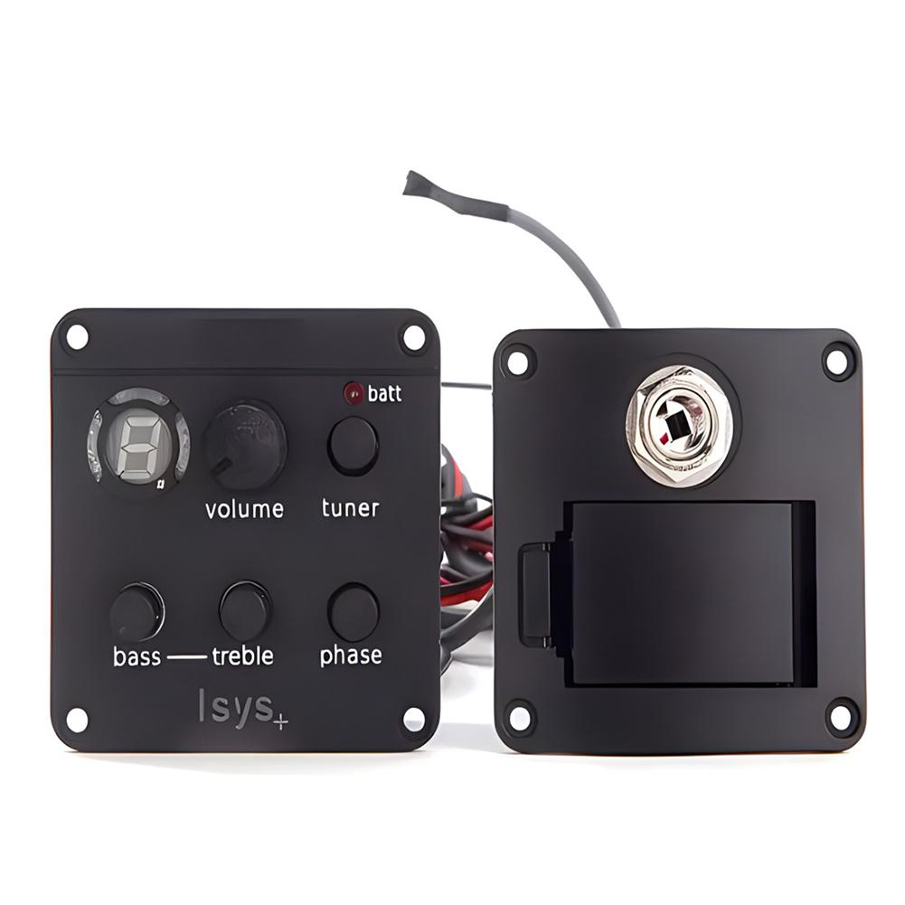 Akustikgitarren-Tonabnehmer Onboard-Vorverstärkersystem Klassische Akustikgitarre EQ Stimmgerät Piezo-Tonabnehmer EQ Equalizer für Fishman ISYS+