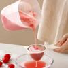 Cat Shaped Flour Sieve Detachable Plastic Handle Tea Strainer Kitchen Gadgets Colander  Soy Milk
