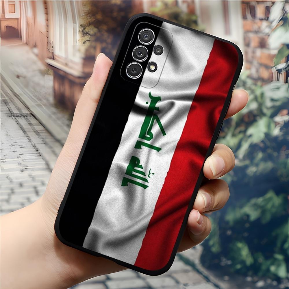 

Iraqi Iraq National Flag Phone Case For Samsung Galaxy S24 S23 S26 S22 S25 S20 A16 S21 Ultra Fe Plus A54 A24 A53 Coque Galaxy S22 Plus 5G