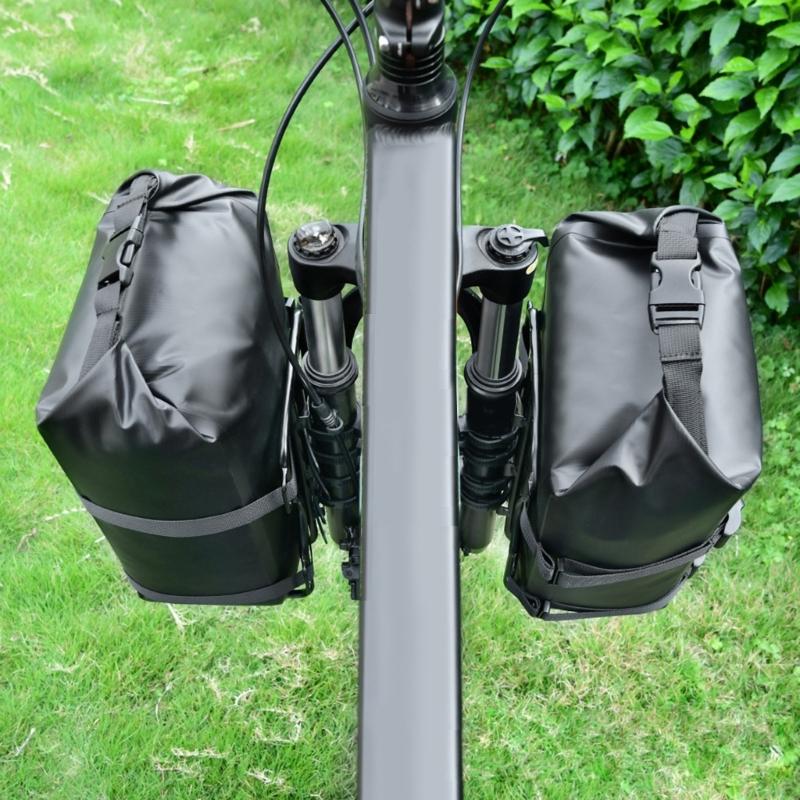 Mountain Bikes Pannier Rack Cycling Equipment Stand Footstock Bicycles Front Rack, Bike Luggage Tourings Carriers Rack