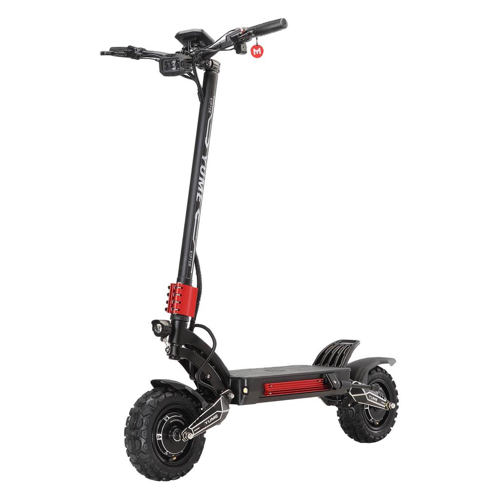 YUME Hawk Pro 3000W Dual Motor Electric Scooter, 60V 30Ah Samsung Battery, 96km Range, 80km/h, Hydraulic Suspension