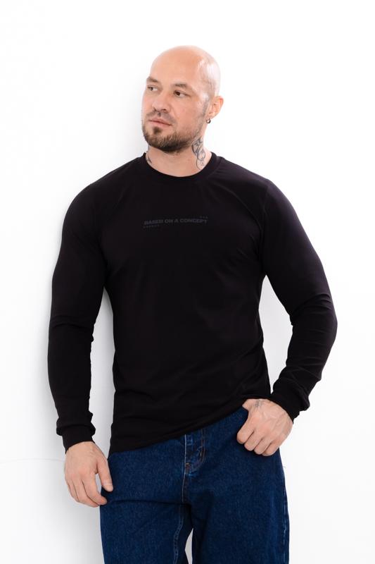 

Чоловічий однотонний джемпер Fulcra – Дихаючий, еластичний та довговічний, на будь-який сезон, 8631-036-33 HC S чорний