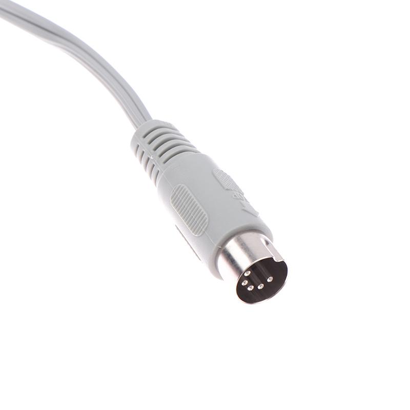 2M Massage Machine Electrode Wires 5P Plug Electrode Cable Red Black For Tens Massager Therapeutic Machine Accessory