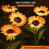 NuFeng Solar 3-Head Sunflower Garden Light