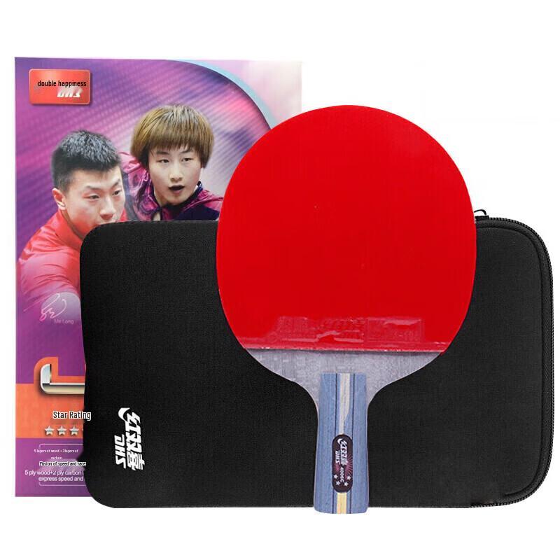 DHS 4-Sterne Carbon Tischtennis Schläger