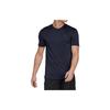 Adidas Drop Shoulder Sleeve T-Shirt Men's Navy Blue HT9054