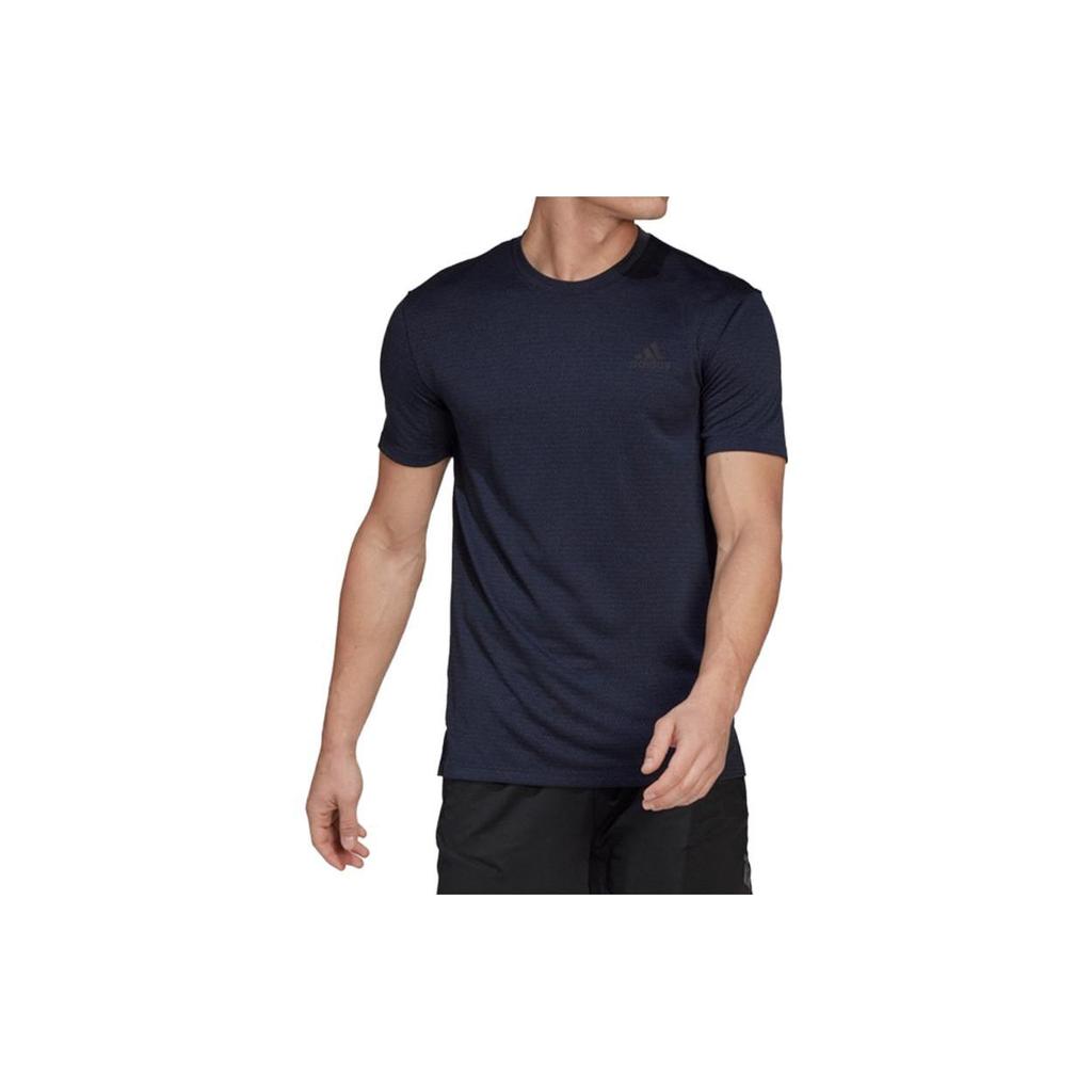 Adidas Drop Shoulder Sleeve T-Shirt Men's Navy Blue HT9054