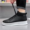 Fashion White High Top Skateboard Shoes Men Leisure Leather Platform Designer Sneakers For Men Fashion Casual Flat Men's Sports Shoes