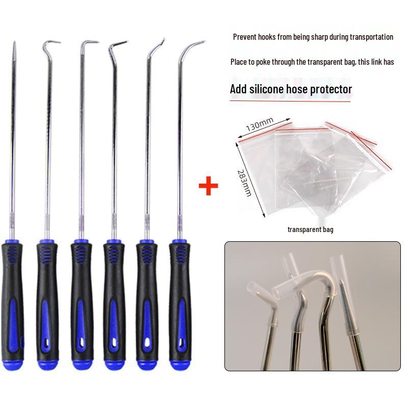 10-Piece Mini Oil Seal Hook Set for Tire and Auto Repair