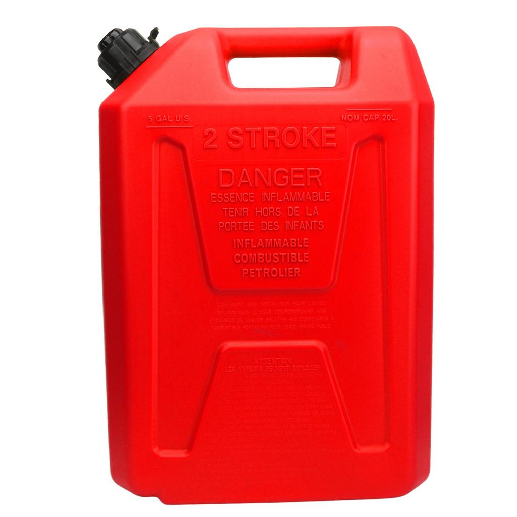 20L Gas Can HDPE Anti Static Self Exhausting Gasoline Oil Petrol Storage Cans Backup Fuel Container Red