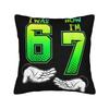 I Was 6 Now I'M 7 Birthday Boys Kids 67 Meme Six Seven 6 7 Pillow Case Comfy Pillow Cover For Chair Sofa Home Decor Pillowcases