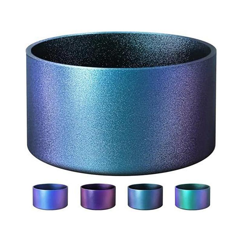 Chameleon Gradient Matte Luster Cup Holder Silicone Boot Compatible With Tumbler 20-40Oz And More 12-24Oz Water Bottles