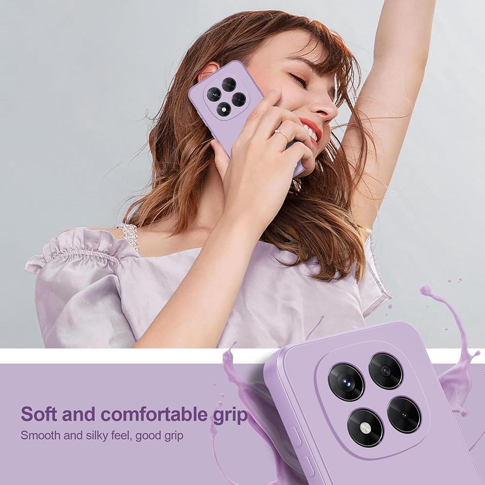 Luxury Square Silicone Soft Case For Xiaomi POCO F7 Ultra F6 F5 F4 F3 X7 X6 X5 X4 X3 Pro GT Candy Color Matte Back Cover Thin