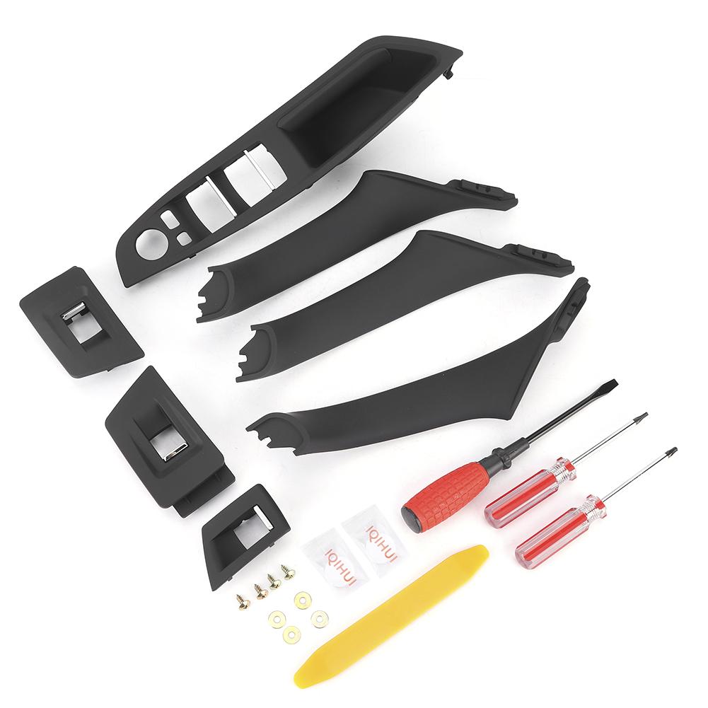 7PcsCelsiusSet Door Handle Window   Panel 51417225873 Fit for 5 Series 520 523 525 F10 F11 F18