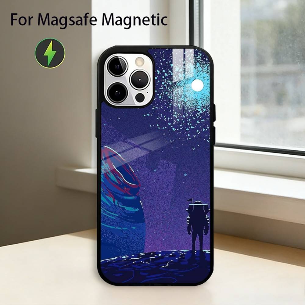 

Cool Outer W-Wilds Phone Case For iPhone17,16,15,14,13,12,11 Plus,Pro Magnetic For Magsafe Wireless Charging iPhone13PRO