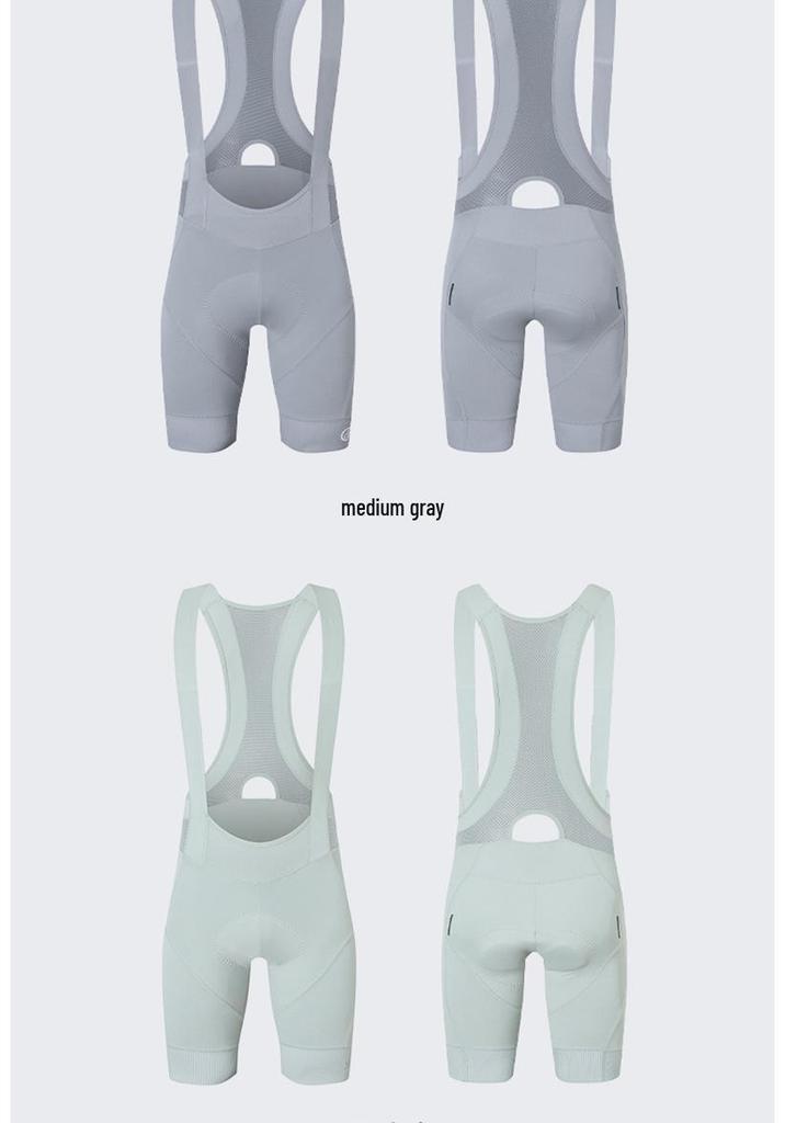 Men's Summer Breathable Quick-Dry Cycling Bib Shorts with Padded Protection