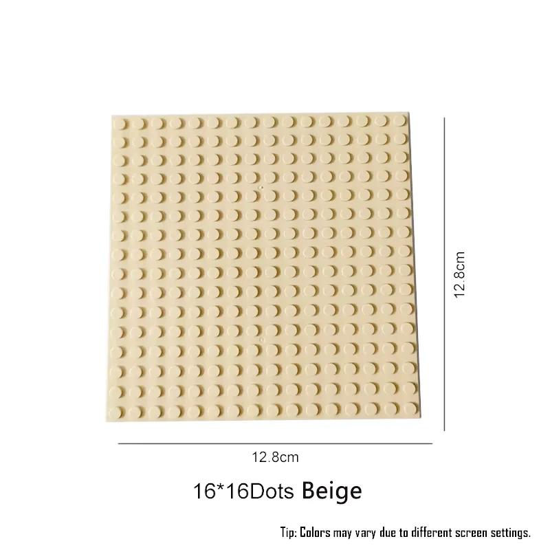 Classic Baseplate 32x32 Dots Building Blocks Bricks Base Plates DIY Plastic Board Building Blocks Baseplates Construction Toys