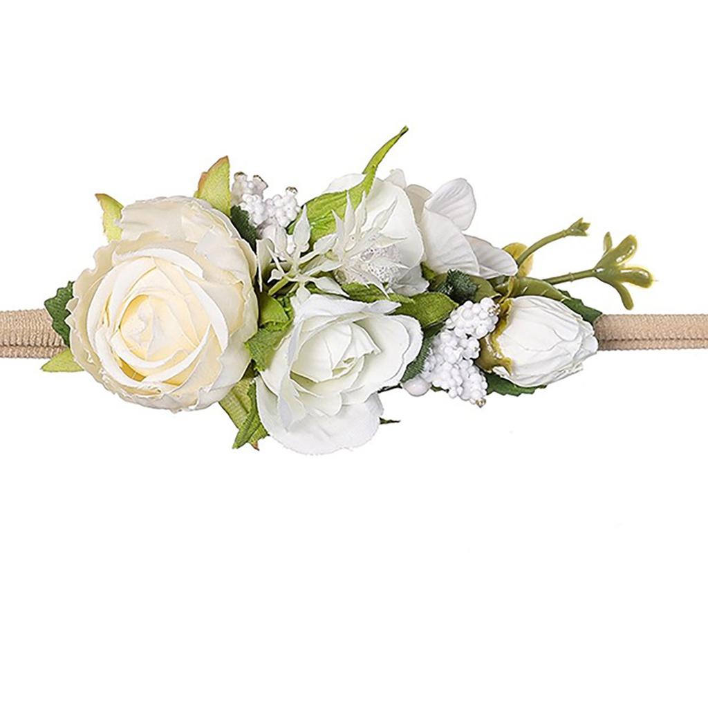 s Headbands Baby Flower Headband  Toddler Headbands  Hair Super Soft Stretchy Nylon Floral Hairbands Accessories