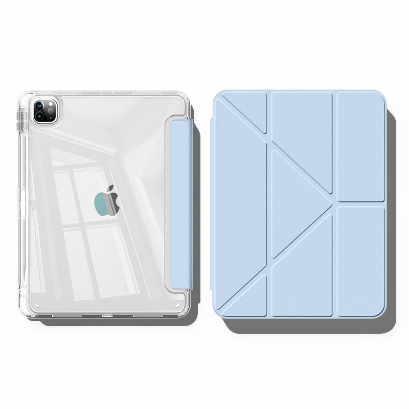 Magnetic Case 11-inch IPad Pro With Pencil Holder Y Fold Design Compatible Air 5