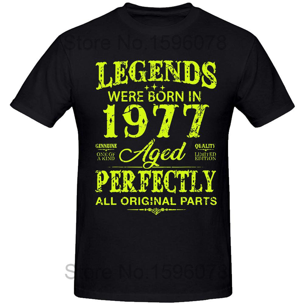 Vintage 1977 Funny 47 Years Old Men and Women 47th Birthday T Shirts Graphic Boyfriend Husband Streetwear Gifts Summer T-shirt