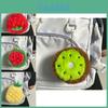 Cute Pineapple Plush Coin Purse Short Plush Kids Gift 10cm Creative Design