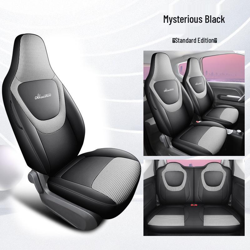 Wuling Mini Cartoon Car Seat Cover, 24W Full Coverage, All-Season Universal Cushion