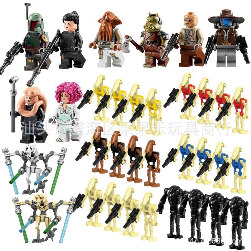 Set di Blocchi da Costruzione Giocattolo Robot da Battaglia Serie Spazio da 34 Pezzi per Bambini Puzzle Educativo in Sacchetto