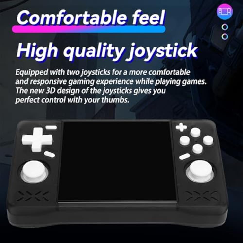 Acogedor 2025 New Retro Handheld Game Console, 4.0 inch IPS Screen Retro Game Console, Portable P...