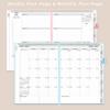 with Strap 2027 A5 Planner Notebook Daily Planning A5 Size Hardcover Journal Notebook Journal Writing Fabric Notebook