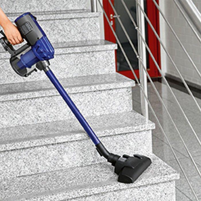 Aspirateur 2en1 à main et balai Bomann BS1948 CB N Bleu - BOMANN - Eco-Cyclon - Sans sac - Secteur