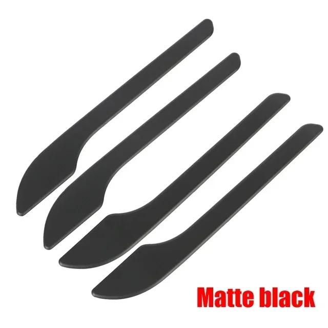 4pcs Door Handle Sticker For Tesla Model 3/Y Juniper 2025 Door Wrap Cover Paste Protector Modification Accessories