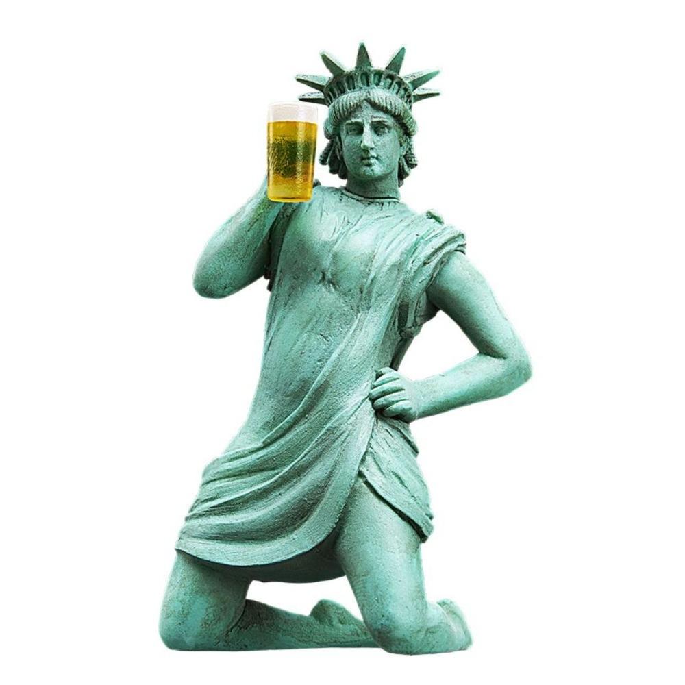 Vintage Metal Tin Sign Liberty Goddess Wall Art Decor For Living Room Bedroom