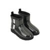 UGG Baskets Mini Classiques Transparentes Noires pour Femmes 1113190-BLK