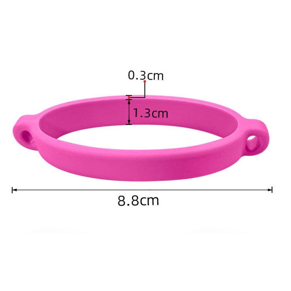 Bottle Sleeve Silicone Drawstring Ring Portable Silicone Ring Strap for Stanley Cup